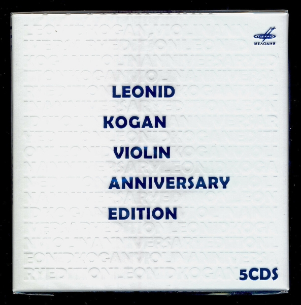 Various - Leonid Kogan. Anniversary Edition ( i gruppen CD hos Bengans Skivbutik AB (3566092)
