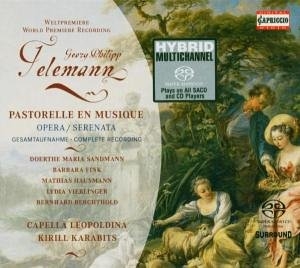 Telemann - Pastorelle En Musique i gruppen CD hos Bengans Skivbutik AB (3566113)
