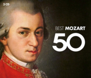 Various Artists - 50 Best Mozart i gruppen CD hos Bengans Skivbutik AB (3566169)