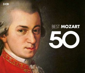Various Artists - 50 Best Mozart i gruppen CD / Klassisk hos Bengans Skivbutik AB (3566169)