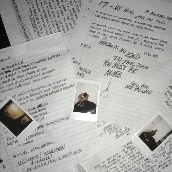 Xxxtentacion - 17 i gruppen VINYL / Hip Hop hos Bengans Skivbutik AB (3577178)