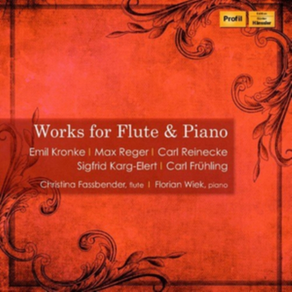 Various - Works For Flute And Piano i gruppen CD / Toppselgere hos Bengans Skivbutik AB (3597476)