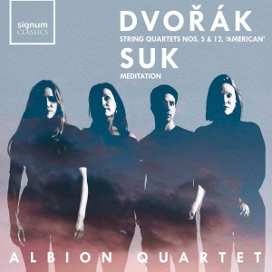 Dvorák Antonín Suk Josef - String Quartets Nos. 5 & 12 (Americ i gruppen CD hos Bengans Skivbutik AB (3597478)