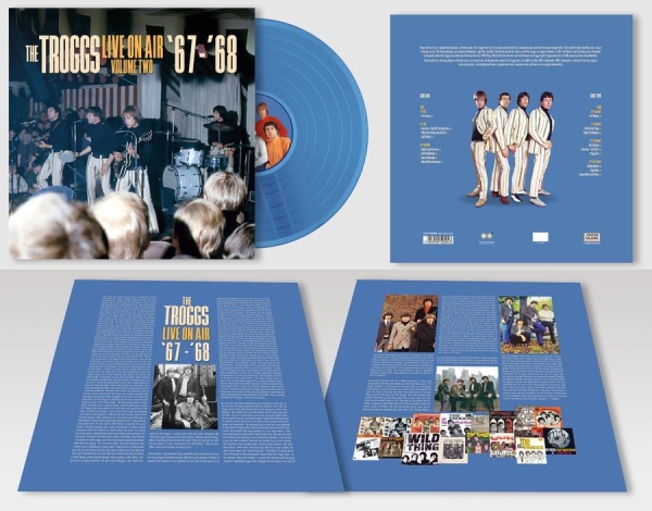 Troggs - Live On Air - Vol.1 - '66-'67 (Blue i gruppen VINYL / Toppselgere hos Bengans Skivbutik AB (3603584)