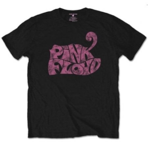 Pink Floyd - Pink Floyd Men's Tee: Swirl Logo i gruppen MERCH hos Bengans Skivbutik AB (3619734)