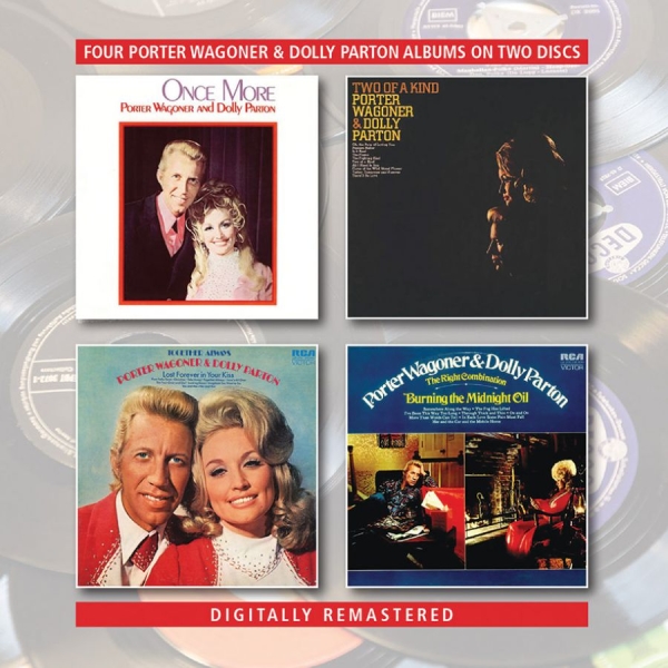 Wagoner Porter And Dolly Parton - Once More/Two Of A Kind/Together.. i gruppen CD / Toppselgere hos Bengans Skivbutik AB (3623581)