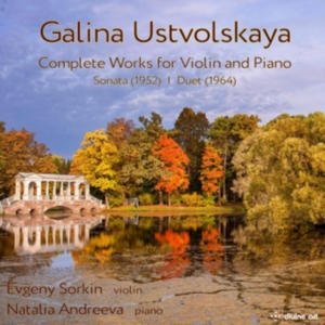 Ustvolskaja Galina - Complete Music For Violin And Piano i gruppen CD hos Bengans Skivbutik AB (3623941)