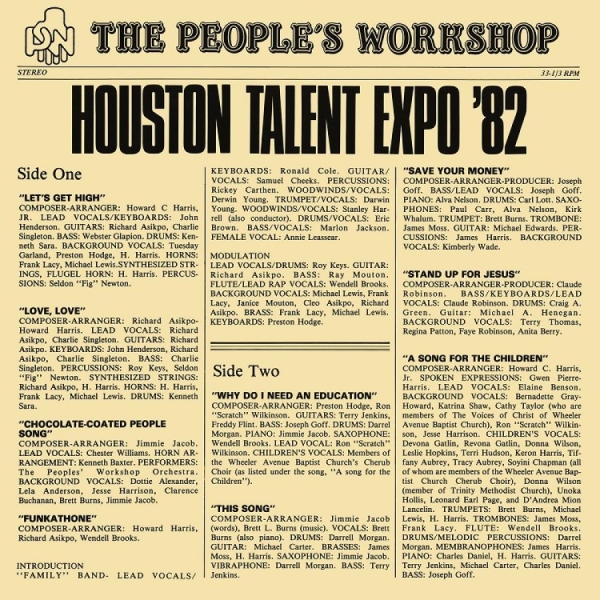 People's Workshop The - Houston Talent Expo '82 i gruppen VINYL / Toppselgere hos Bengans Skivbutik AB (3625275)