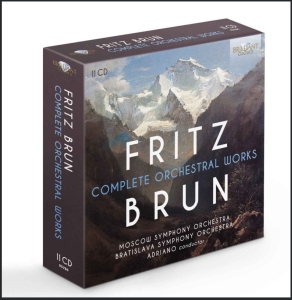 Brun Fritz - Complete Orchestral Works (11 Cd) i gruppen CD hos Bengans Skivbutik AB (3637457)