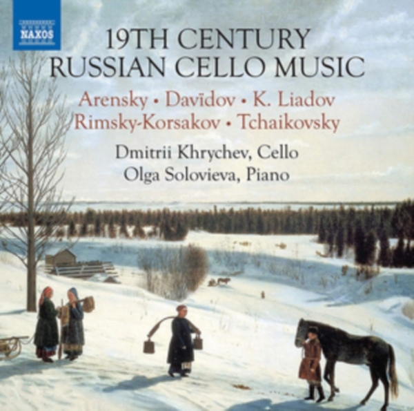 Various - 19Th Century Russian Cello Music i gruppen CD hos Bengans Skivbutik AB (3637476)