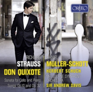 Strauss Richard - Don Quixote & Cello Sonata i gruppen CD hos Bengans Skivbutik AB (3645236)