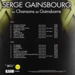 Gainsbourg Serge - Les Chansons De Gainsbarre i gruppen VINYL hos Bengans Skivbutik AB (3648368)