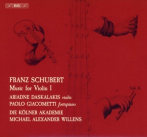Schubert Franz - Music For Violin, Vol. 1 i gruppen Musikk / SACD / Klassisk hos Bengans Skivbutik AB (3650807)