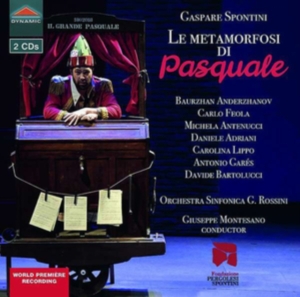 Spontini Gaspare - Le Metamorfosi Di Pasquale i gruppen CD hos Bengans Skivbutik AB (3650842)