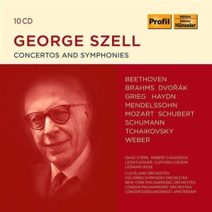 Various - George Szell: Concertos And Symphon i gruppen CD hos Bengans Skivbutik AB (3650850)