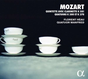 Mozart W A - Clarinet Quintet & Clarinet Quartet i gruppen CD hos Bengans Skivbutik AB (3651153)