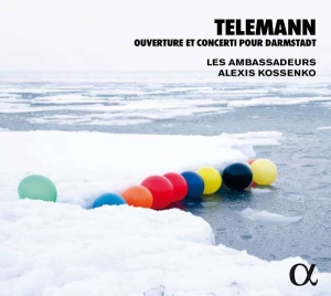 Telemann G P - Darmstad Overtures And Concertos i gruppen CD hos Bengans Skivbutik AB (3651154)