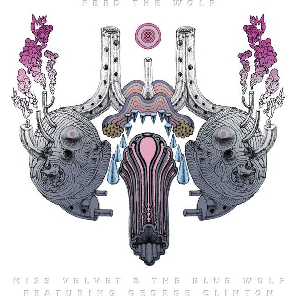 Miss Velvet & The Blue Wolf - Feed The Wolf i gruppen CD / Rock hos Bengans Skivbutik AB (3654043)
