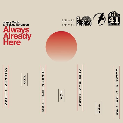 Munk Jonas & Nicklas Sørensen - Always Already Here i gruppen CD / Pop hos Bengans Skivbutik AB (3654208)