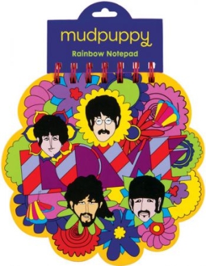 Beatles - The Beatles Yellow Submarine Rainbow Notepad i gruppen Minishops / Beatles hos Bengans Skivbutik AB (3655471)