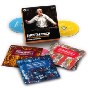 Mstislav Rostropovich - Shostakovich: The Complete Sym i gruppen CD hos Bengans Skivbutik AB (3655962)