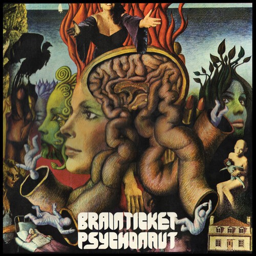 Brainticket - Psychonaut i gruppen VINYL / Rock hos Bengans Skivbutik AB (3656621)