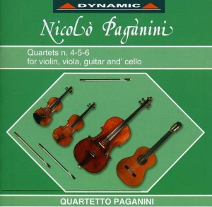 Paganini - Complete Quartets Vol 4 i gruppen CD hos Bengans Skivbutik AB (3659702)