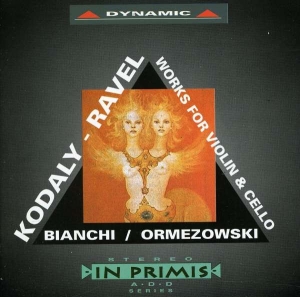 Kodaly / Ravel - Works For Violin And Cello i gruppen CD hos Bengans Skivbutik AB (3659729)