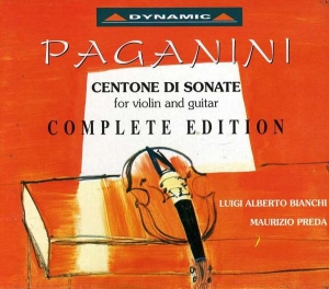 Paganini - Centone Di Sonate For Violin And Gu i gruppen CD hos Bengans Skivbutik AB (3661732)