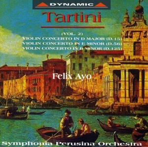 Tartini - Violin Concertos Vol 2 i gruppen CD hos Bengans Skivbutik AB (3662169)