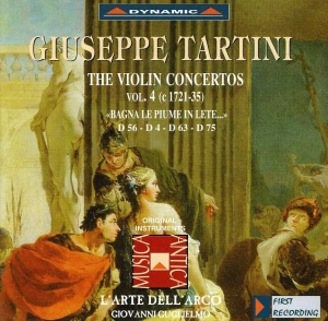 Tartini - The Violin Concertos Vol 4 i gruppen CD hos Bengans Skivbutik AB (3662174)