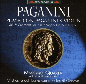 Paganini - The Violin Concertos Played On Paga i gruppen CD hos Bengans Skivbutik AB (3662182)