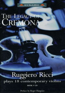 Various Composers - The Legacy Of Cremona + Book i gruppen CD hos Bengans Skivbutik AB (3662212)