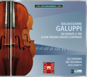 Galuppi - Sei Sonate A Due Violino i gruppen CD hos Bengans Skivbutik AB (3662217)