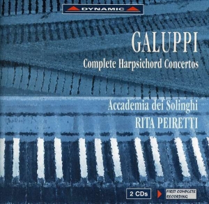 Galuppi - Complete Harpsichord Concertos i gruppen CD hos Bengans Skivbutik AB (3662222)