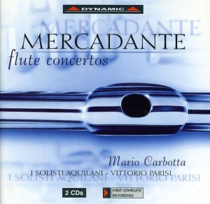 Mercadante - Flute Concertos i gruppen CD hos Bengans Skivbutik AB (3662230)