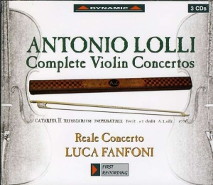 Lolli - Complete Violin Concertos i gruppen CD hos Bengans Skivbutik AB (3662253)