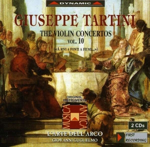 Tartini - The Violin Concertos Vol 10 i gruppen CD hos Bengans Skivbutik AB (3662742)