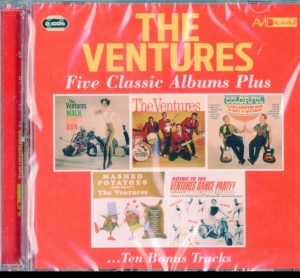 Ventures - Five Classic Albums Plus i gruppen CD hos Bengans Skivbutik AB (3664700)