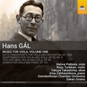 Gál Hans - Music For Viola, Vol. 1 i gruppen CD hos Bengans Skivbutik AB (3666020)