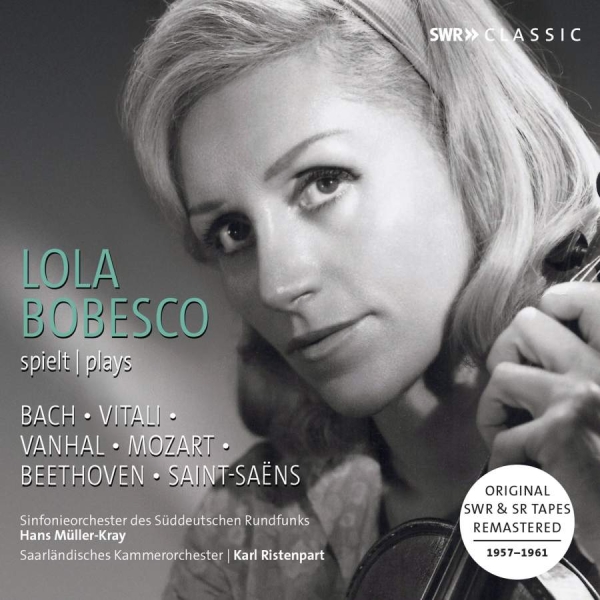 Various - Lola Bobesco Plays Bach, Vitali, Va i gruppen CD hos Bengans Skivbutik AB (3666034)