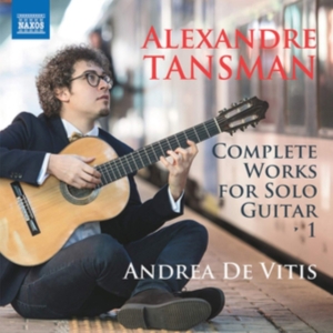 Tansman Alexandre - Guitar Music Of Alexandre Tansman i gruppen CD hos Bengans Skivbutik AB (3666076)