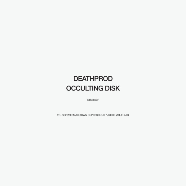 Deathprod - Occulting Disk i gruppen VINYL / Toppselgere hos Bengans Skivbutik AB (3671734)