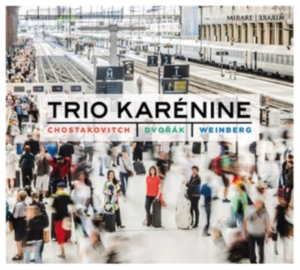 Trio Karenine - Shostakovich/Dvorak/Weinberg i gruppen CD hos Bengans Skivbutik AB (3672583)