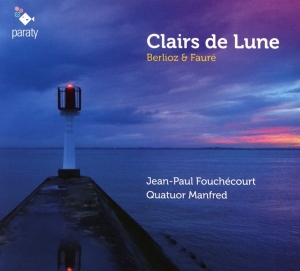 Quatuor Manfred - Clairs De Lune i gruppen CD / Klassisk,Annet hos Bengans Skivbutik AB (3672598)