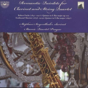 Fuchs / Thieriot - Romantic Quintets For Clarinet & i gruppen CD hos Bengans Skivbutik AB (3674725)