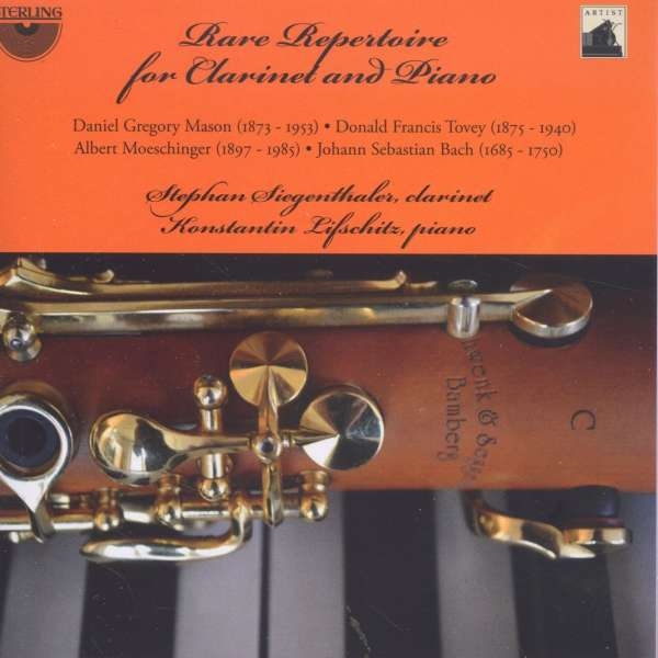 Various - Rare Repertoire For Clarinet & Pi i gruppen CD hos Bengans Skivbutik AB (3674726)