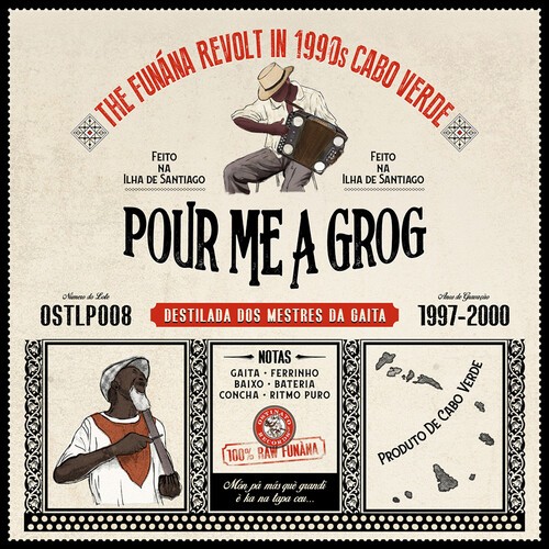 Blandade Artister - Pour Me A Grog: The Funaná Revolt I i gruppen VINYL / Worldmusic/ FolkeMusikkk hos Bengans Skivbutik AB (3677014)