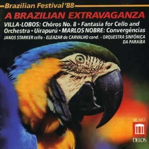 Villa-Lobos Heitor Nobre Marlos - Brazilian Extravaganza Chôros i gruppen CD hos Bengans Skivbutik AB (3677265)