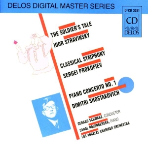 Stravinsky Igor Shostakovich Dmitr - A Soldier'stale Piano Concerto #1 i gruppen CD hos Bengans Skivbutik AB (3677355)